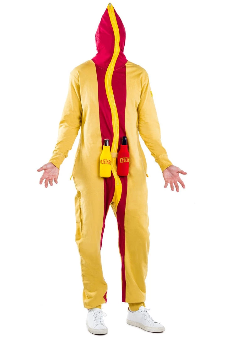 Tipsy Elves Men's Hot Dog Costume 3 Tipsy Elves Men's Hot Dog Costume