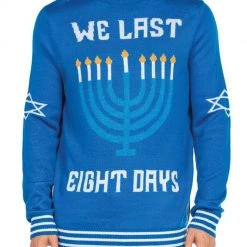 Tipsy Elves Men's Hanukkah Endurance Sweater