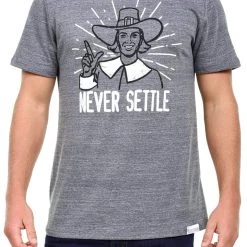 Tipsy Elves Men's Never Settle Tee