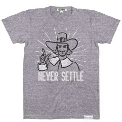 Tipsy Elves Men's Never Settle Tee