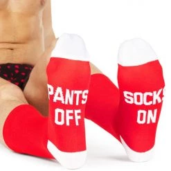Tipsy Elves Men's All Socks, No Pants Socks