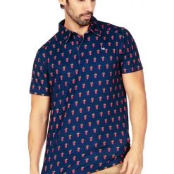 Tipsy Elves Men's Bloody Mary Golf Polo