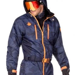 Tipsy Elves Men's Camouflage Freestyler Snow Suit