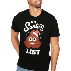 Tipsy Elves Men's On Santa's Sh*t List Tee