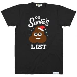 Tipsy Elves Men's On Santa's Sh*t List Tee