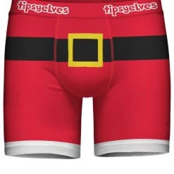 Tipsy Elves Men's Santa Boxer Briefs