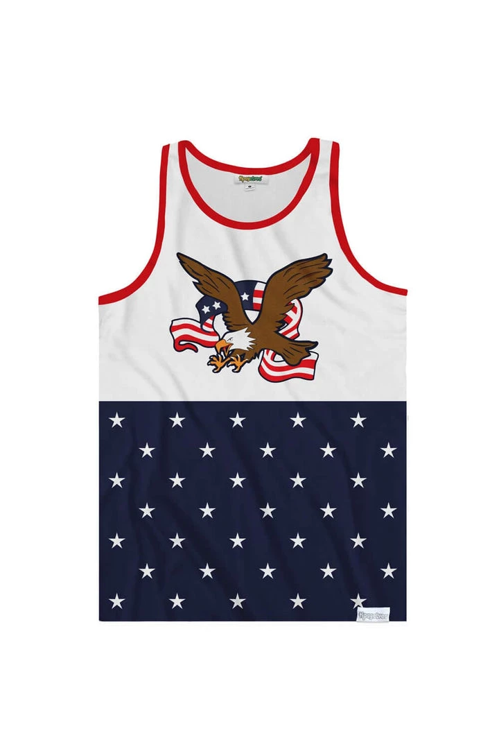 Tipsy Elves Men's Epic Eagle Landing Tank Top 1 Tipsy Elves Men's Epic Eagle Landing Tank Top