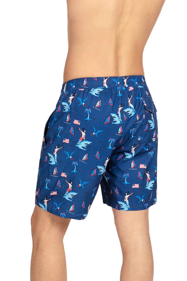 Tipsy Elves Fin Riding Founder Stretch Swim Trunks 4 Tipsy Elves Fin Riding Founder Stretch Swim Trunks