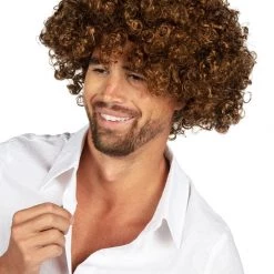 Tipsy Elves Brown Afro Wig