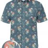 Tipsy Elves Men's Gator Flavor Hawaiian Shirt