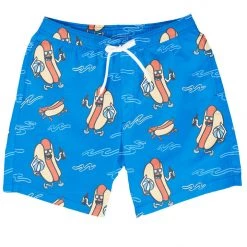 Tipsy Elves Hot Dog Diver Stretch Swim Trunks Men 11 Tipsy Elves Hot Dog Diver Stretch Swim Trunks Men