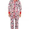 Tipsy Elves Men's Meowy Catmus Jumpsuit