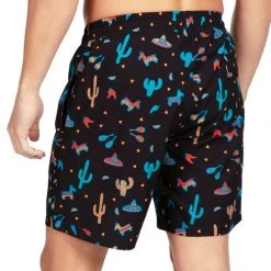 Tipsy Elves Men Midnight Fiesta Stretch Swim Trunks 9 Tipsy Elves Men Midnight Fiesta Stretch Swim Trunks