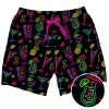 Tipsy Elves Neon Nightcap Stretch Swim Trunks