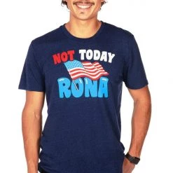 Tipsy Elves Patriotic Men's Not Today Rona Tee
