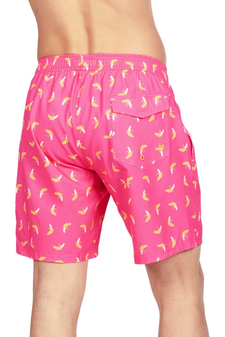 Tipsy Elves Spring Pink Banana Peel Stretch Swim Trunks 4 Tipsy Elves Spring Pink Banana Peel Stretch Swim Trunks