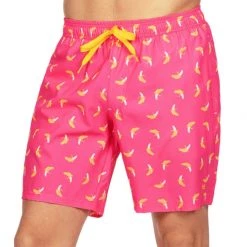 Tipsy Elves Spring Pink Banana Peel Stretch Swim Trunks 10 Tipsy Elves Spring Pink Banana Peel Stretch Swim Trunks