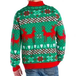 Tipsy Elves Men's Christmas Passion Ugly Christmas Sweater