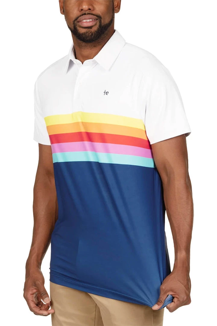 Tipsy Elves Men's Santa Fe Golf Polo 2 Tipsy Elves Men's Santa Fe Golf Polo