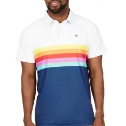 Tipsy Elves Men's Santa Fe Golf Polo 7 Tipsy Elves Men's Santa Fe Golf Polo