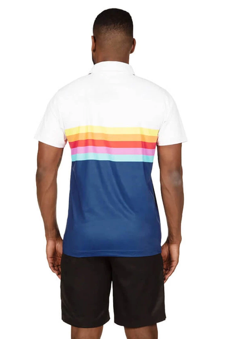 Tipsy Elves Men's Santa Fe Golf Polo 5 Tipsy Elves Men's Santa Fe Golf Polo