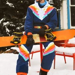 Tipsy Elves Men's Santa Fe Shredder Ski Suit Holidays & Occasions