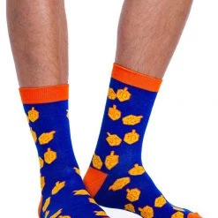 Tipsy Elves Men's Jewish Dreidel Socks