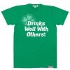 Tipsy Elves Men's Drinks Well With Others Tee