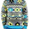 Tipsy Elves Men's Santa Fe Zip Sweater Ski & Snow