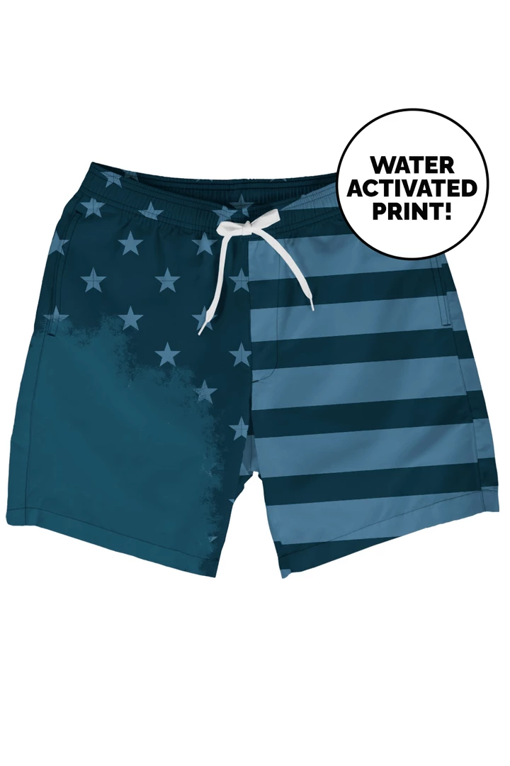 Tipsy Elves American Flag Color Changing Swim Trunks 1 Tipsy Elves American Flag Color Changing Swim Trunks