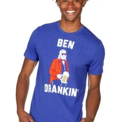 Tipsy Elves Men's Ben Drankin' Tee 6 Tipsy Elves Men's Ben Drankin' Tee