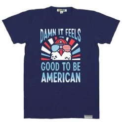 Tipsy Elves Men's Feels Good To Be American Tee