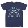Tipsy Elves Ski & Snow Men's Living The High Life Tee