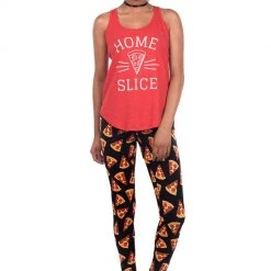 Tipsy Elves Women's Home Slice Pizza Tank Top 8 Tipsy Elves Women's Home Slice Pizza Tank Top