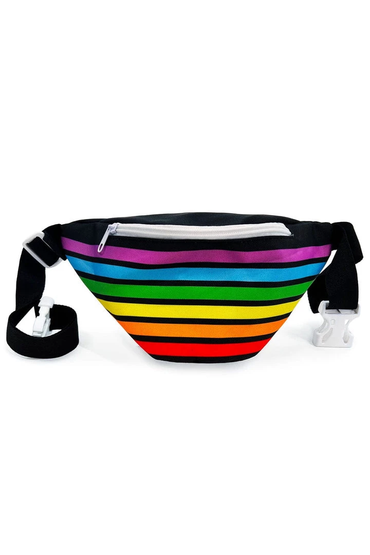 Tipsy Elves Rainbow All The Way Fanny Pack 1 Tipsy Elves Rainbow All The Way Fanny Pack