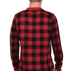 Tipsy Elves Men's Straight Outta North Pole Ugly Christmas Sweater