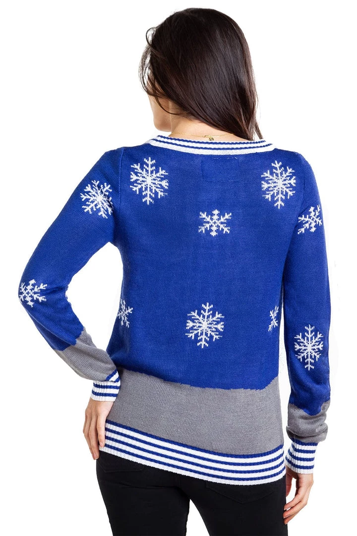 Tipsy Elves Women's Snowman Nose Thief Ugly Christmas Sweater 3 Tipsy Elves Women's Snowman Nose Thief Ugly Christmas Sweater