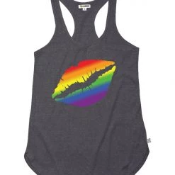 Tipsy Elves Rainbow Kiss Tank Top - Women's Cut