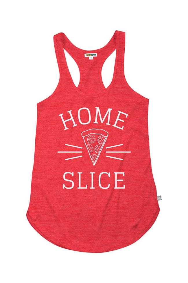 Tipsy Elves Women's Home Slice Pizza Tank Top 6 Tipsy Elves Women's Home Slice Pizza Tank Top