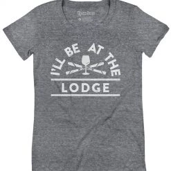 Tipsy Elves Women's I'll Be At The Lodge Tee