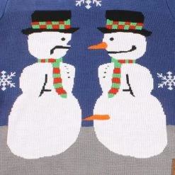Tipsy Elves Women's Snowman Nose Thief Ugly Christmas Sweater 7 Tipsy Elves Women's Snowman Nose Thief Ugly Christmas Sweater