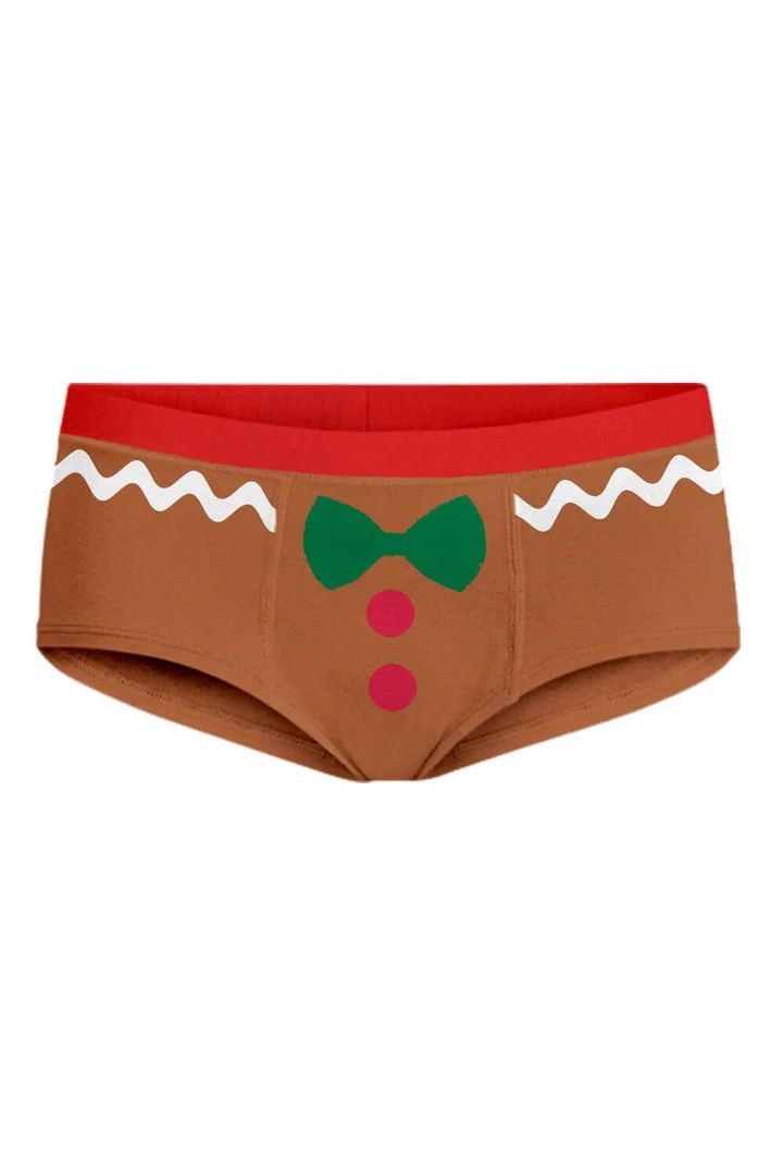 Tipsy Elves Women's Gingerbread Underwear 3 Tipsy Elves Women's Gingerbread Underwear