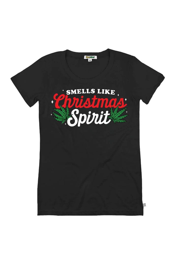 Tipsy Elves Women's Christmas Spirit Tee 1 Tipsy Elves Women's Christmas Spirit Tee
