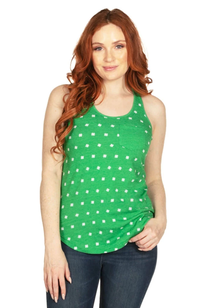 Tipsy Elves Women's Clover Tank Top 1 Tipsy Elves Women's Clover Tank Top