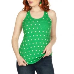 Tipsy Elves Women's Clover Tank Top 6 Tipsy Elves Women's Clover Tank Top