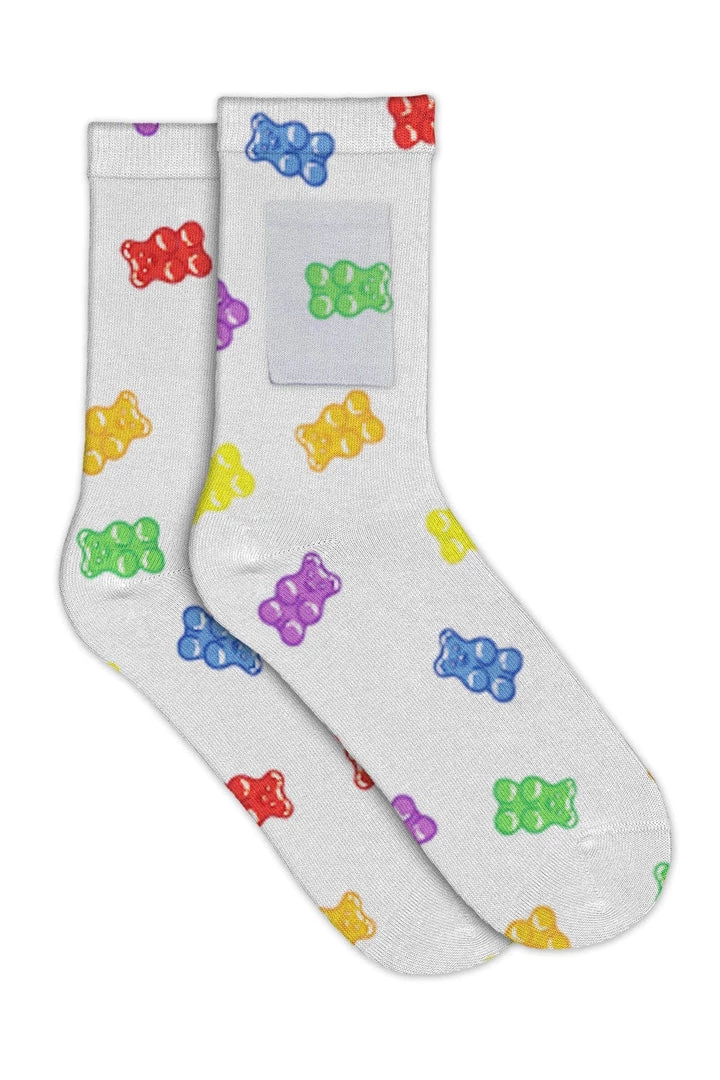 Tipsy Elves Gummy Galore Socks - Women's Cut 1 Tipsy Elves Gummy Galore Socks - Women's Cut