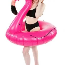 Tipsy Elves Summer Pink Flamingo Pool Float
