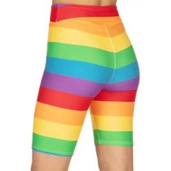 Tipsy Elves Rainbow Bike Shorts - Women's Cut 10 Tipsy Elves Rainbow Bike Shorts - Women's Cut