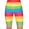 Tipsy Elves Rainbow Bike Shorts - Women's Cut