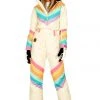 Tipsy Elves Women's Retro Rainbow Snow Suit